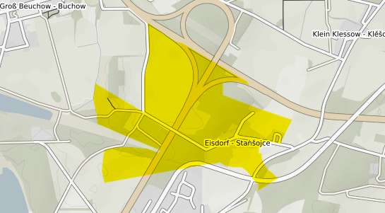 Immobilienpreisekarte L&uuml;bbenau Spreewald Eisdorf